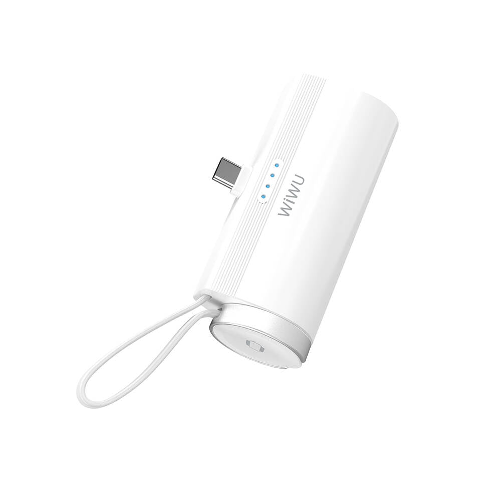 Wiwu Wi-W026 Capsule Serisi 2in1 Mini Taşınabilir Standlı Askılı Type-C PD Powerbank 5000mAh Wiwu Wi-W026 Capsule Serisi 2in1 Mini Taşınabilir Standlı Askılı Type-C PD Powerbank 5000mAh